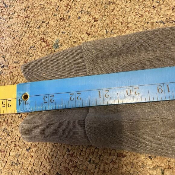 VINTAGE Y2K Express Gray Fleece Hoodie FULLZIP Jacket SMALL Unisex Outdoor Logo - Picture 3 of 11